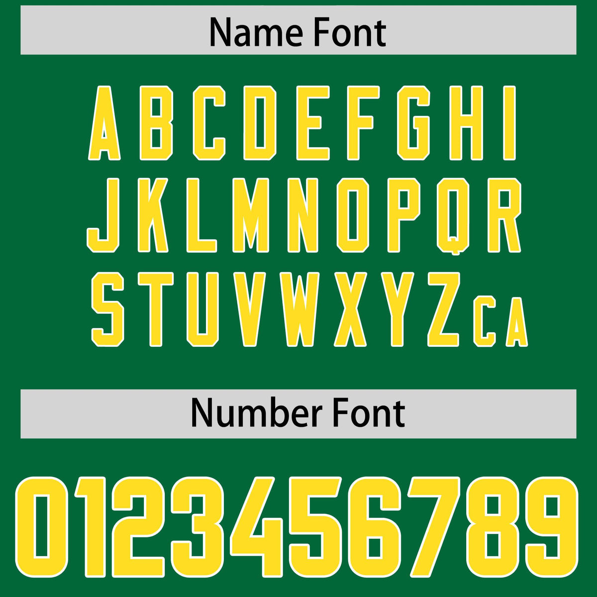 Custom Kelly Green Gold and White Side Stripe Pattern Authentic American Football Jersey