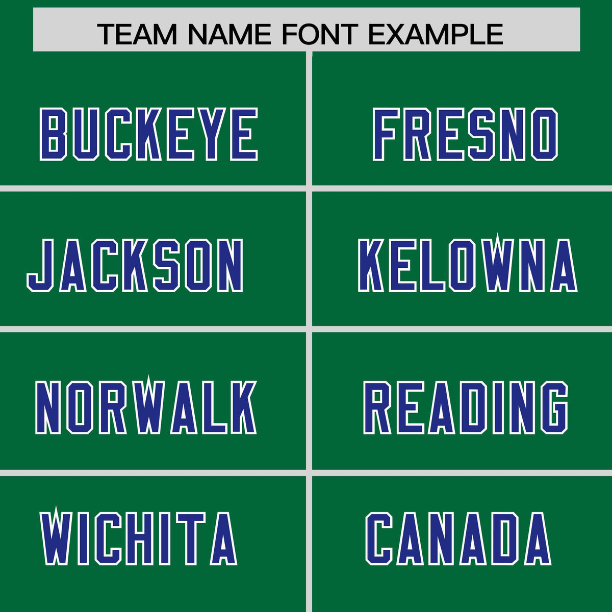 Custom Kelly Green Royal and White Side Stripe Pattern Authentic American Football Jersey