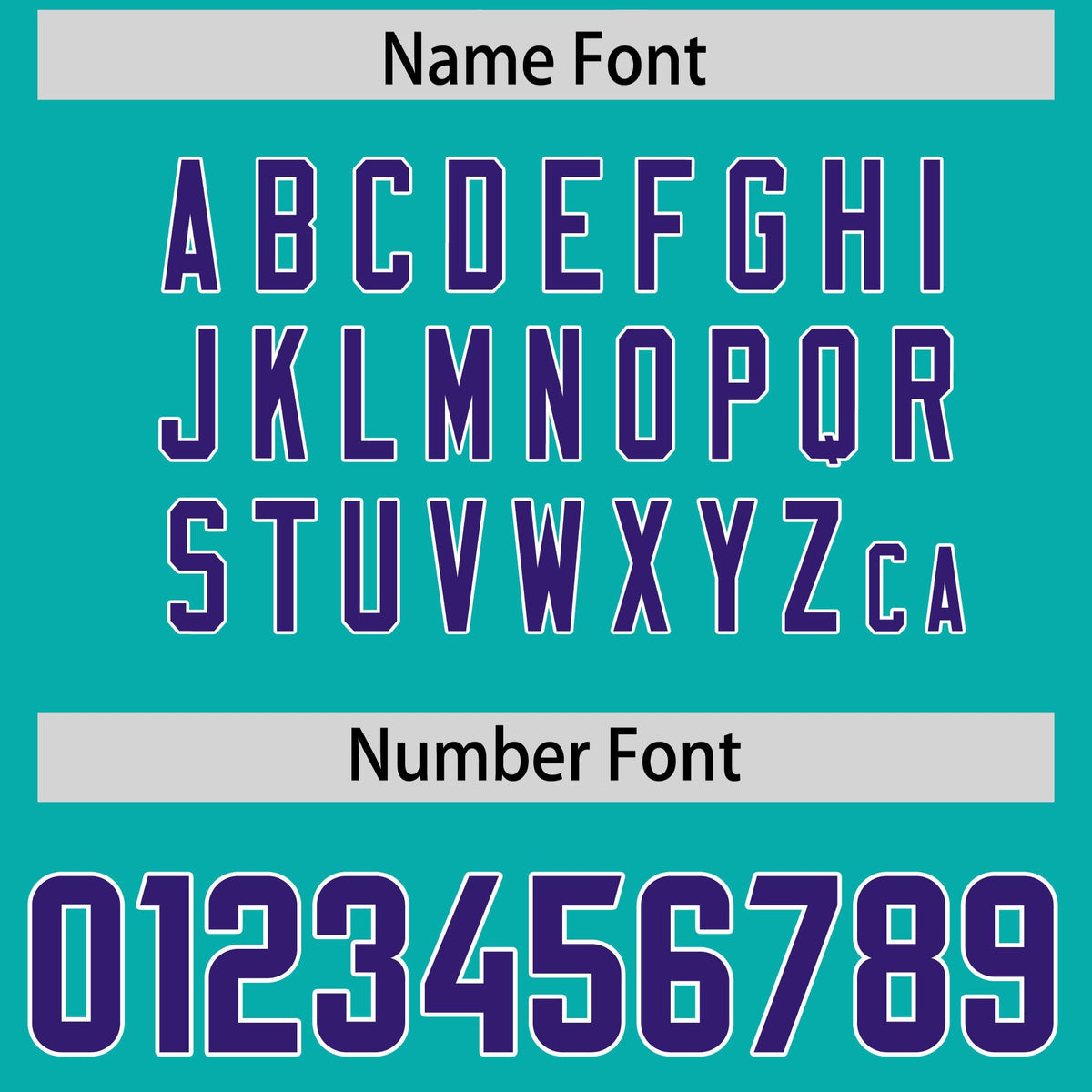 Custom Aqua Purple and White Side Stripe Pattern Authentic American Football Jersey