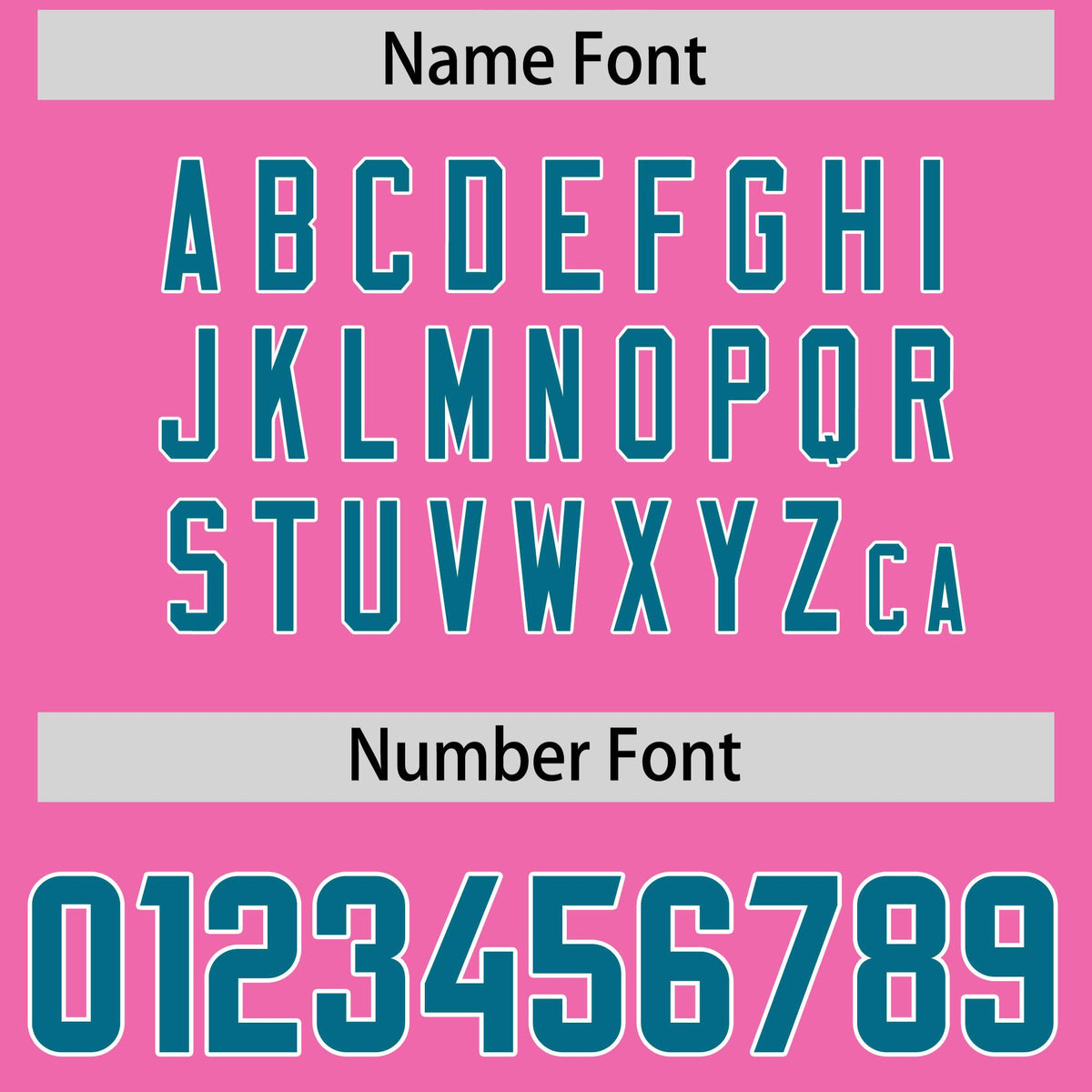 Custom Pink Aqua and White Side Stripe Pattern Authentic American Football Jersey