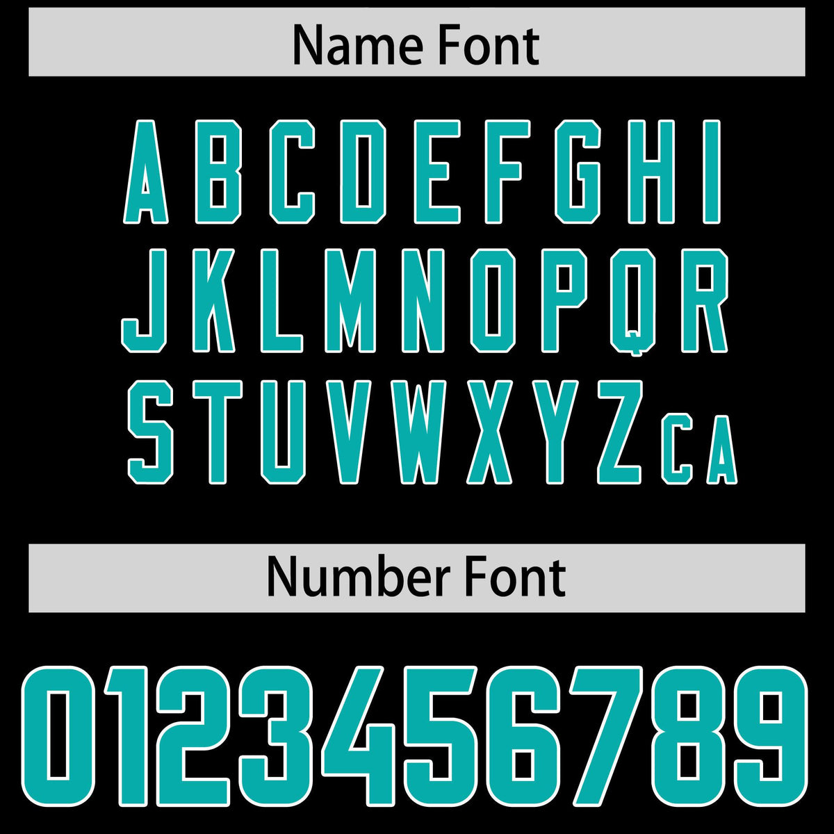 Custom Black Aqua and White Side Stripe Pattern Authentic American Football Jersey