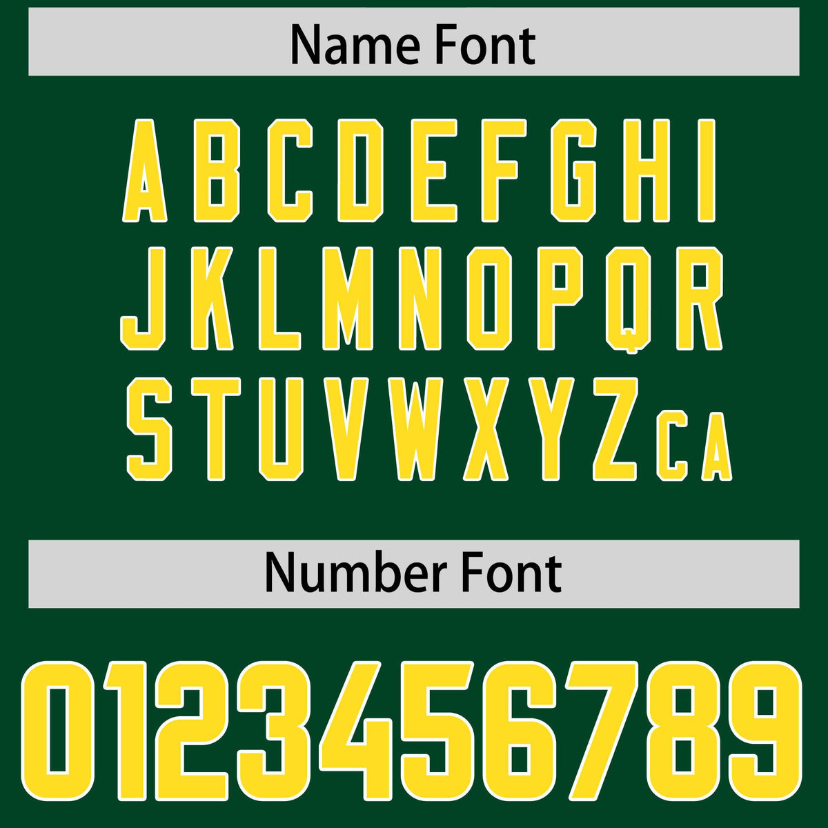 Custom Green Gold and White Side Stripe Pattern Authentic American Football Jersey