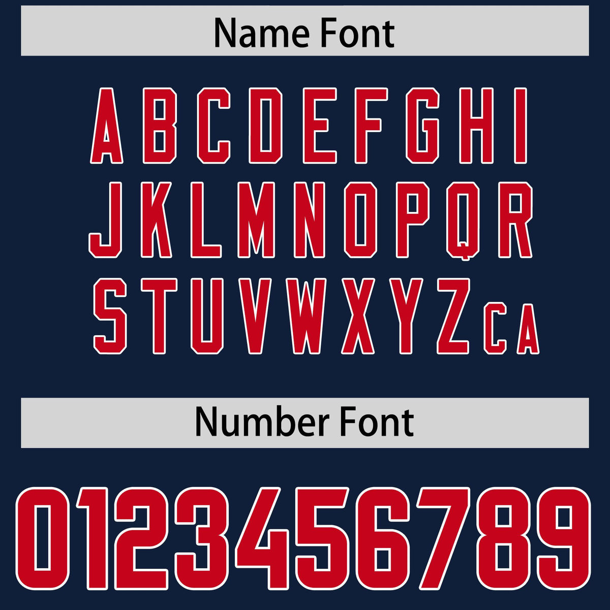 Custom Navy Red and White Side Stripe Pattern Authentic American Football Jersey