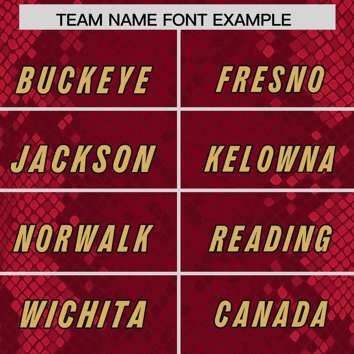 Custom Crimson Personalized Snakeskin Graffiti Pattern Authentic American Football Jersey