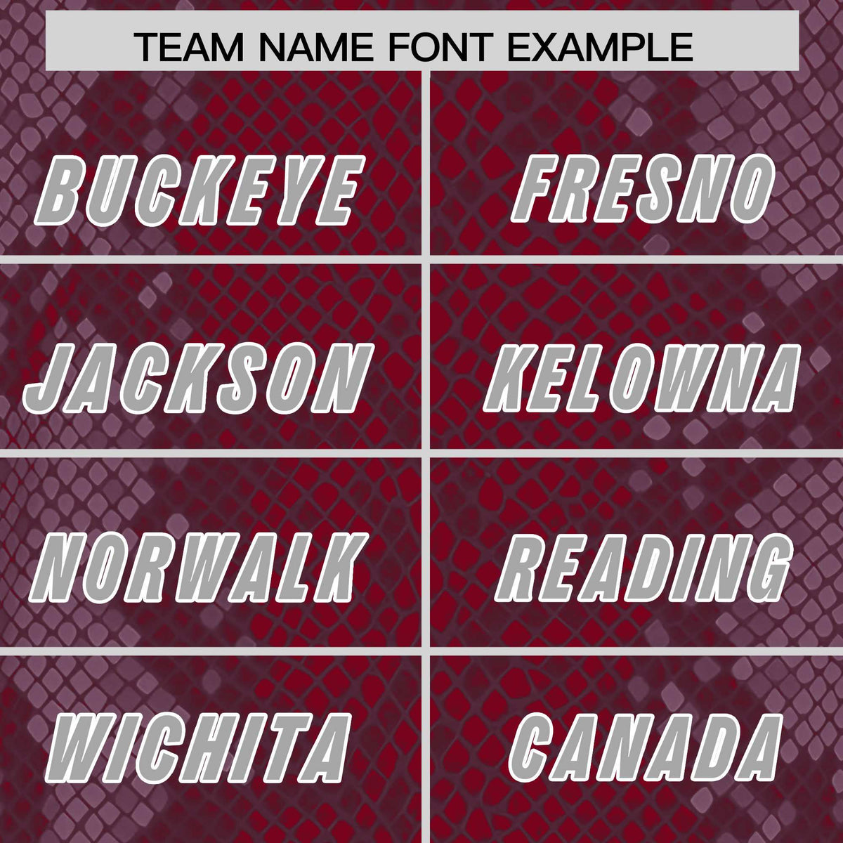 Custom Crimson Personalized Snakeskin Graffiti Pattern Authentic American Football Jersey