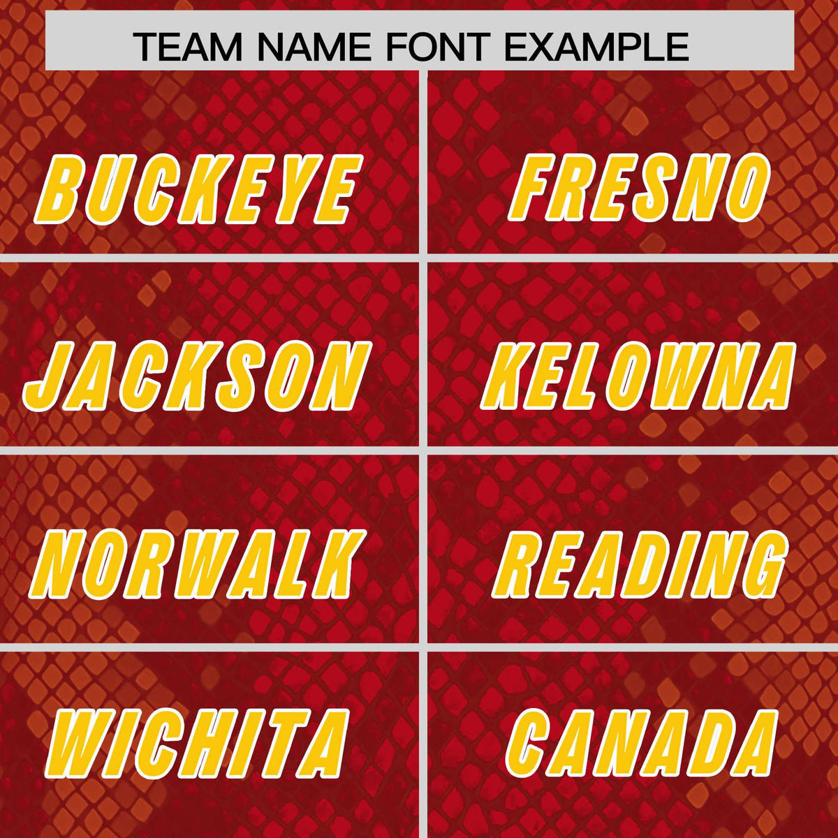 Custom Red Personalized Snakeskin Graffiti Pattern Authentic American Football Jersey