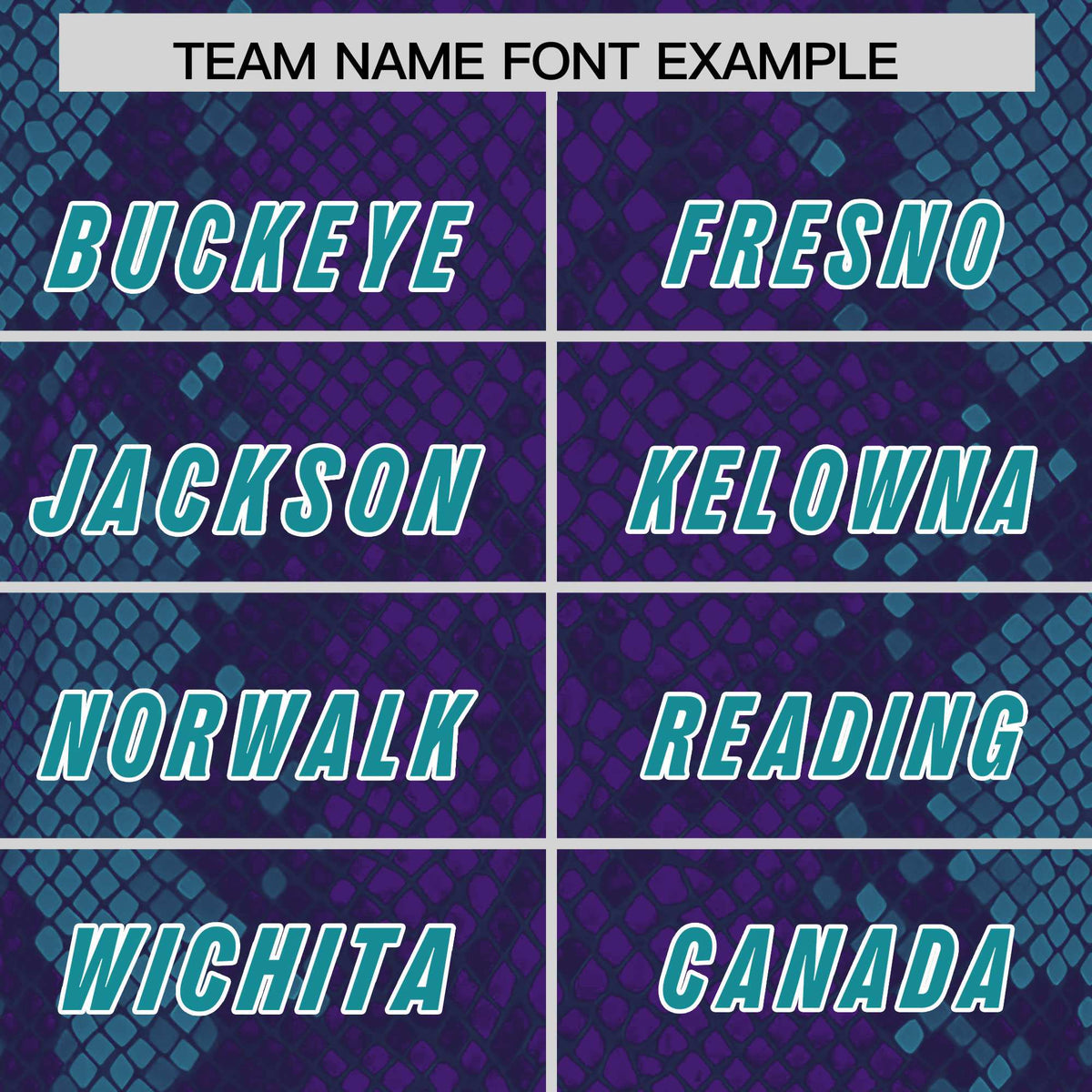 Custom Purple Personalized Snakeskin Graffiti Pattern Authentic American Football Jersey