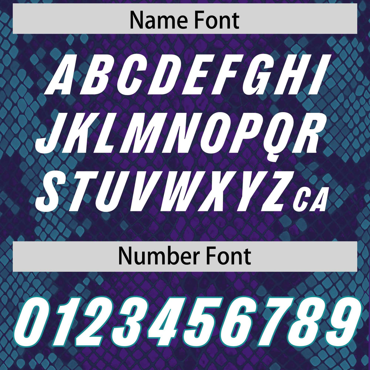 Custom Purple Personalized Snakeskin Graffiti Pattern Authentic American Football Jersey