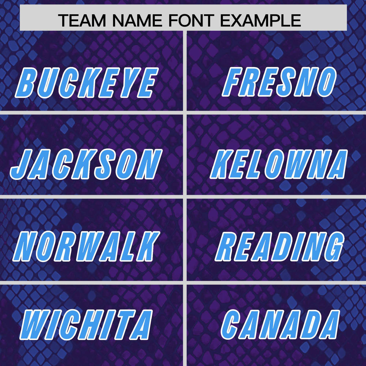 Custom Purple Personalized Snakeskin Graffiti Pattern Authentic American Football Jersey