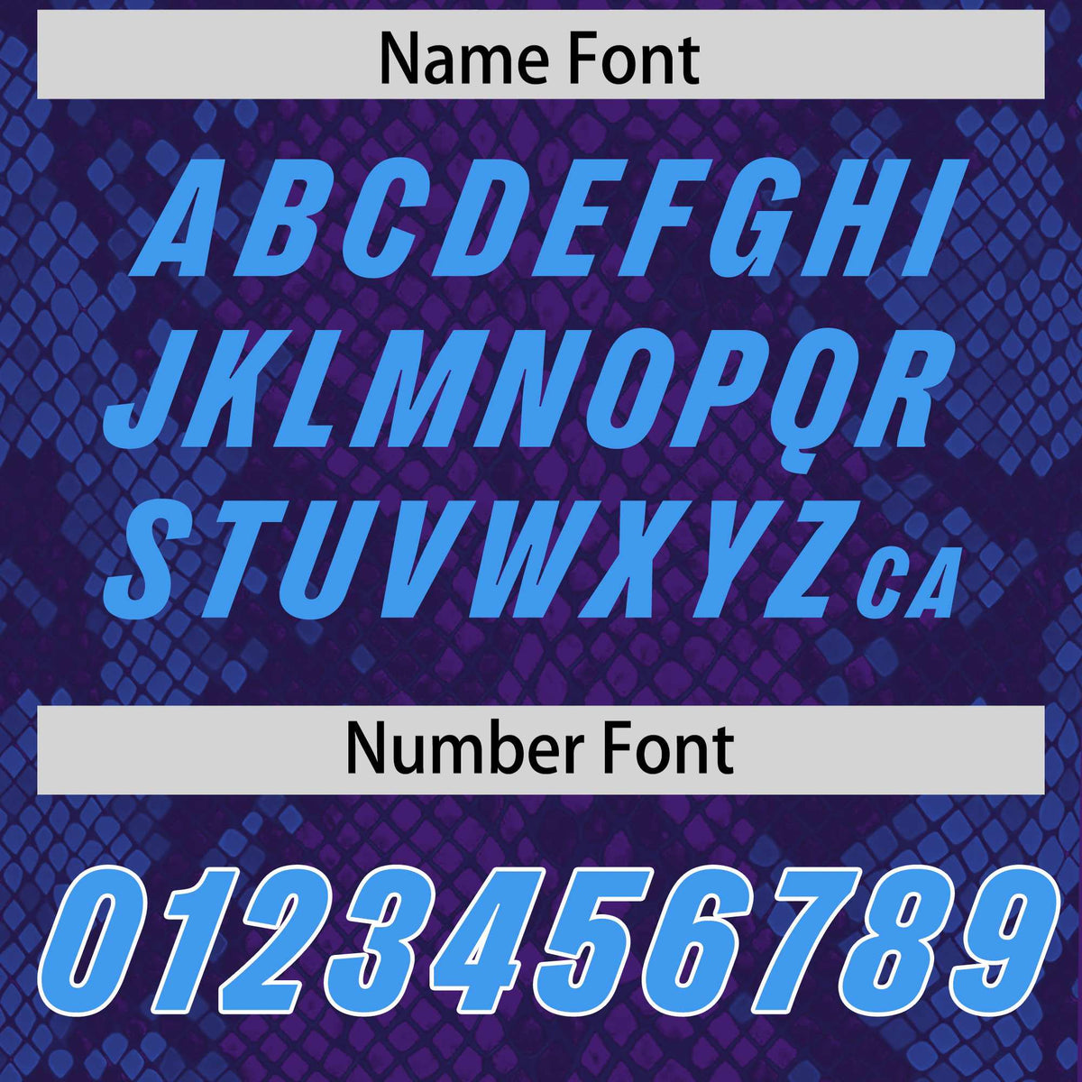 Custom Purple Personalized Snakeskin Graffiti Pattern Authentic American Football Jersey