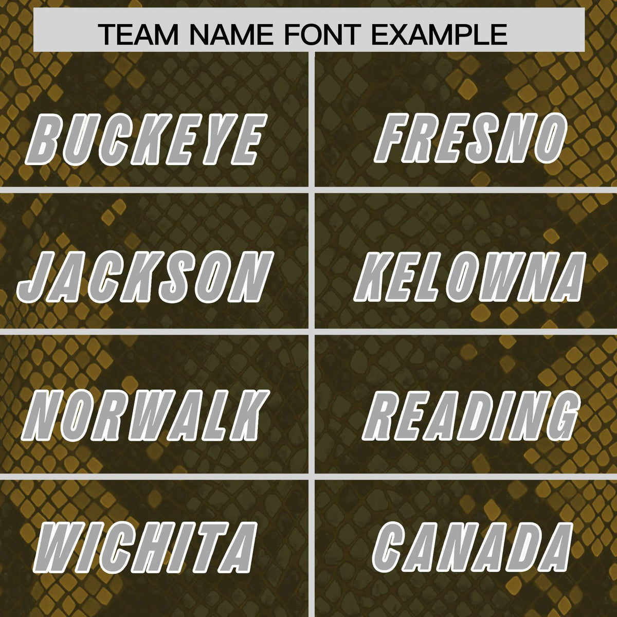 Custom Olive Personalized Snakeskin Graffiti Pattern Authentic American Football Jersey