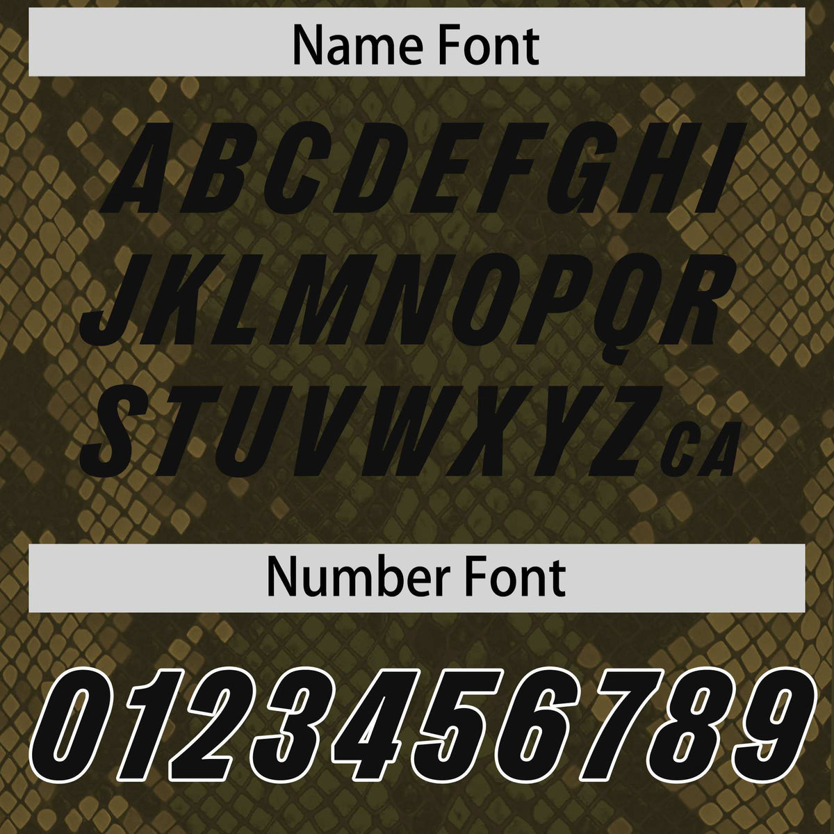 Custom Olive Personalized Snakeskin Graffiti Pattern Authentic American Football Jersey