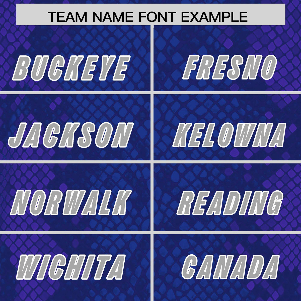 Custom Royal Personalized Snakeskin Graffiti Pattern Authentic American Football Jersey