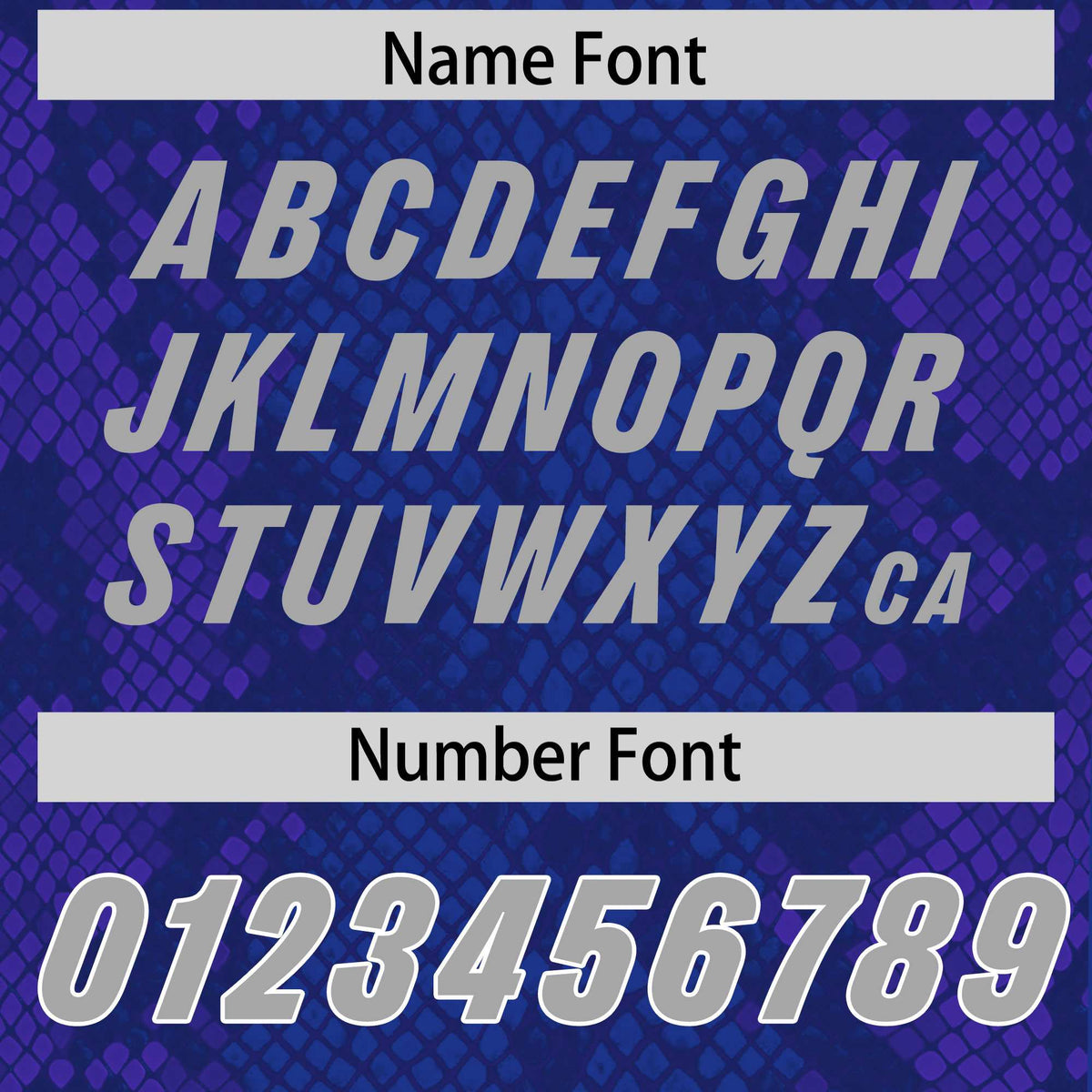 Custom Royal Personalized Snakeskin Graffiti Pattern Authentic American Football Jersey