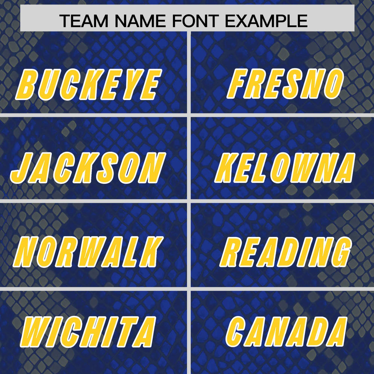 Custom Royal Personalized Snakeskin Graffiti Pattern Authentic American Football Jersey