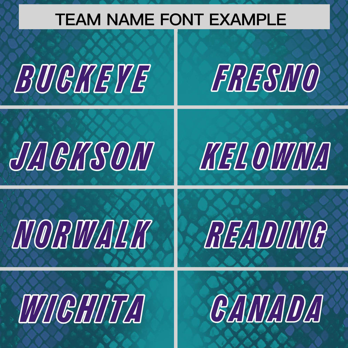 Custom Aqua Personalized Snakeskin Graffiti Pattern Authentic American Football Jersey