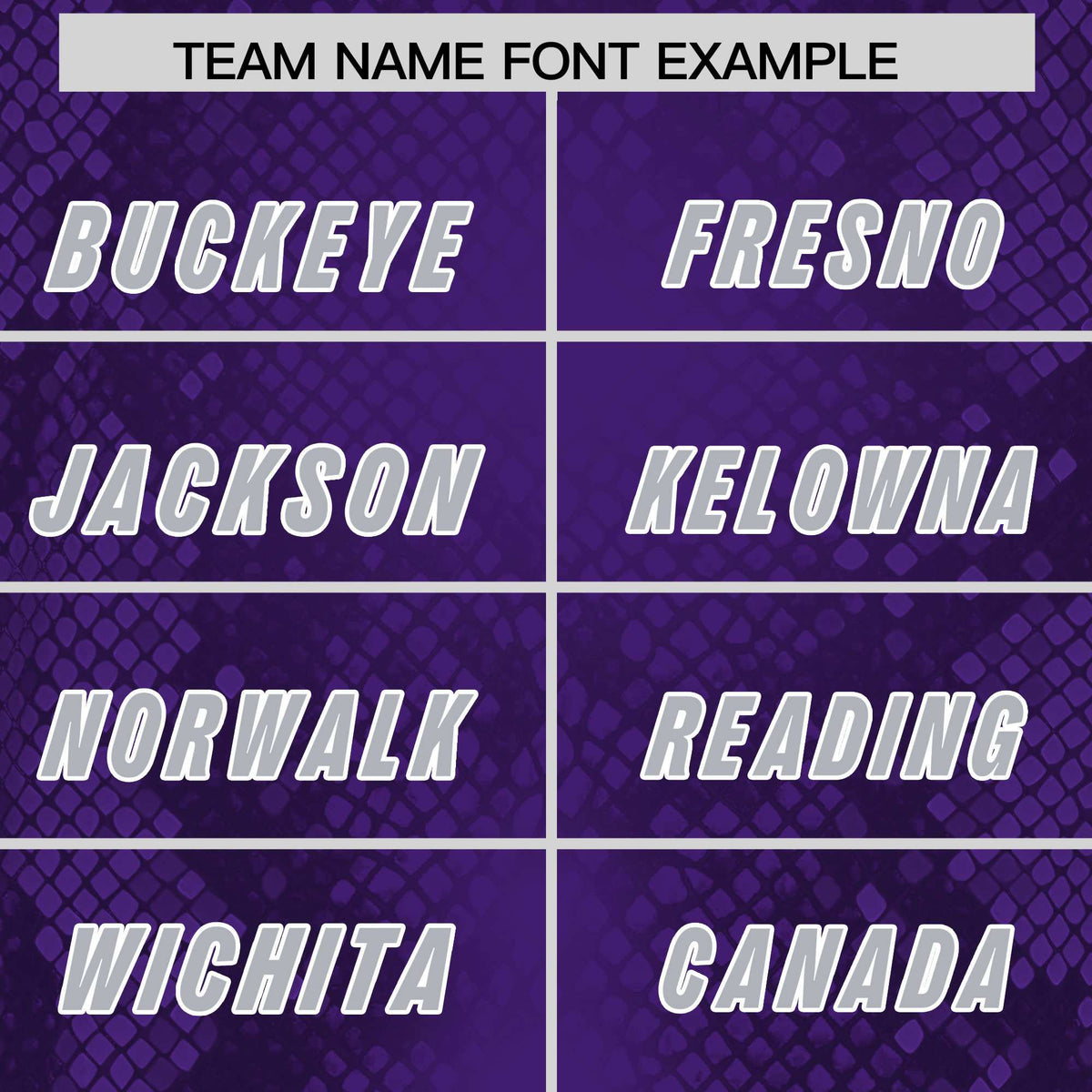 Custom Purple Personalized Snakeskin Graffiti Pattern Authentic American Football Jersey