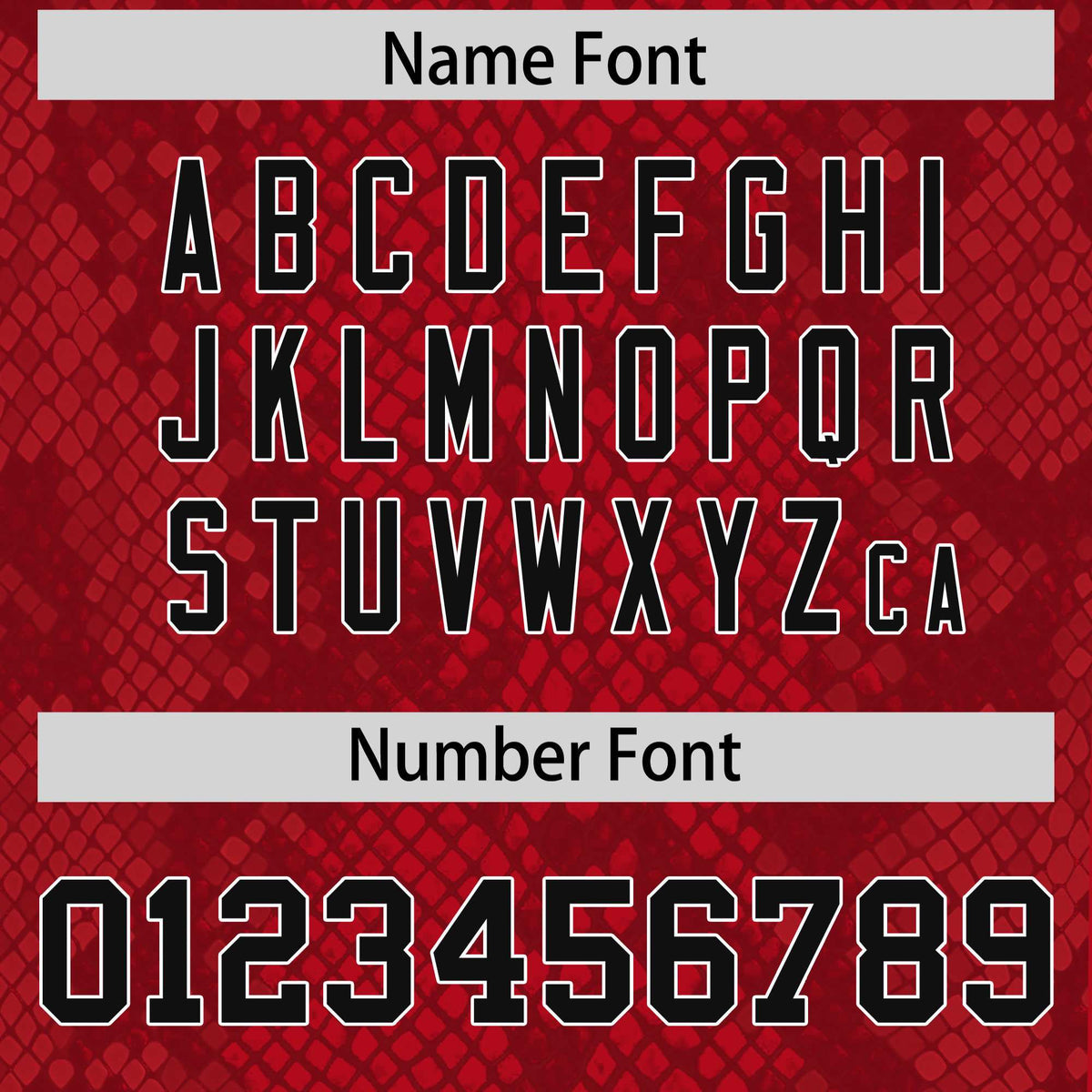 Custom Red Personalized Snakeskin Graffiti Pattern Authentic American Football Jersey