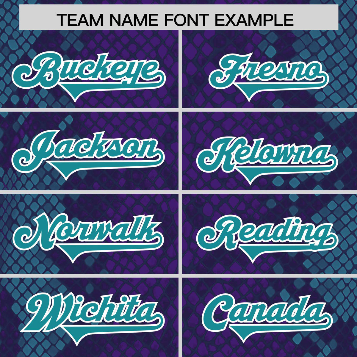 Custom Purple Personalized Snakeskin Graffiti Pattern Authentic American Football Jersey