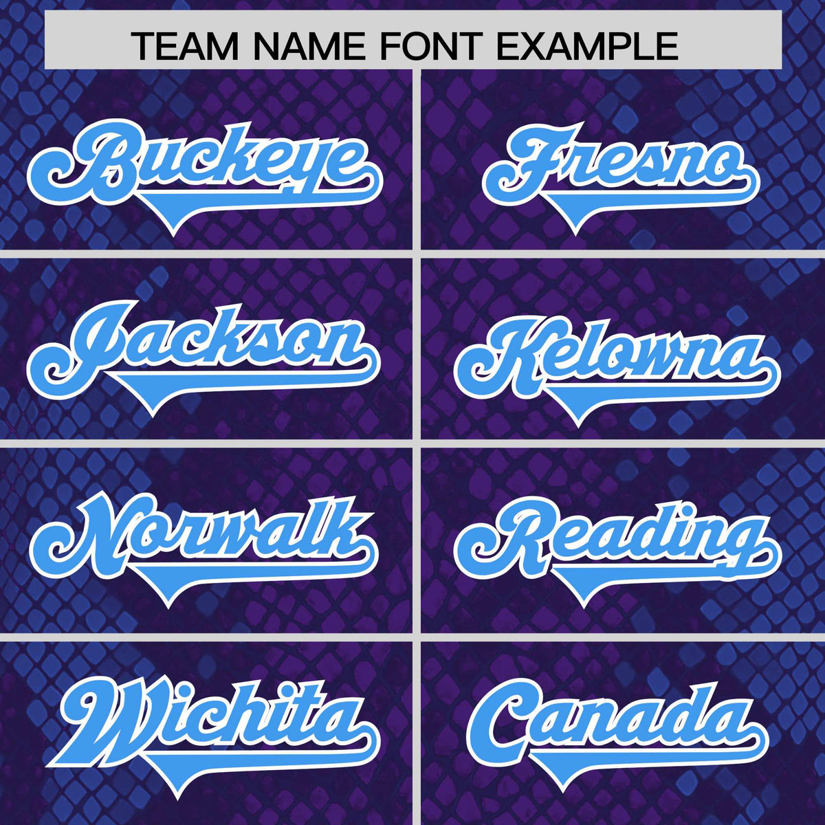 Custom Purple Personalized Snakeskin Graffiti Pattern Authentic American Football Jersey