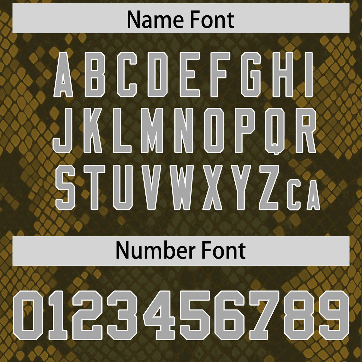 Custom Olive Personalized Snakeskin Graffiti Pattern Authentic American Football Jersey