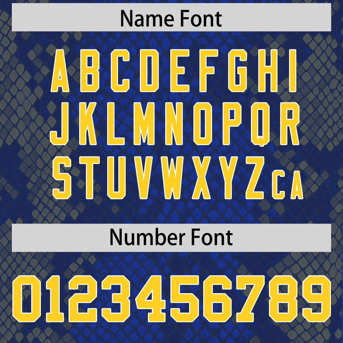 Custom Royal Personalized Snakeskin Graffiti Pattern Authentic American Football Jersey