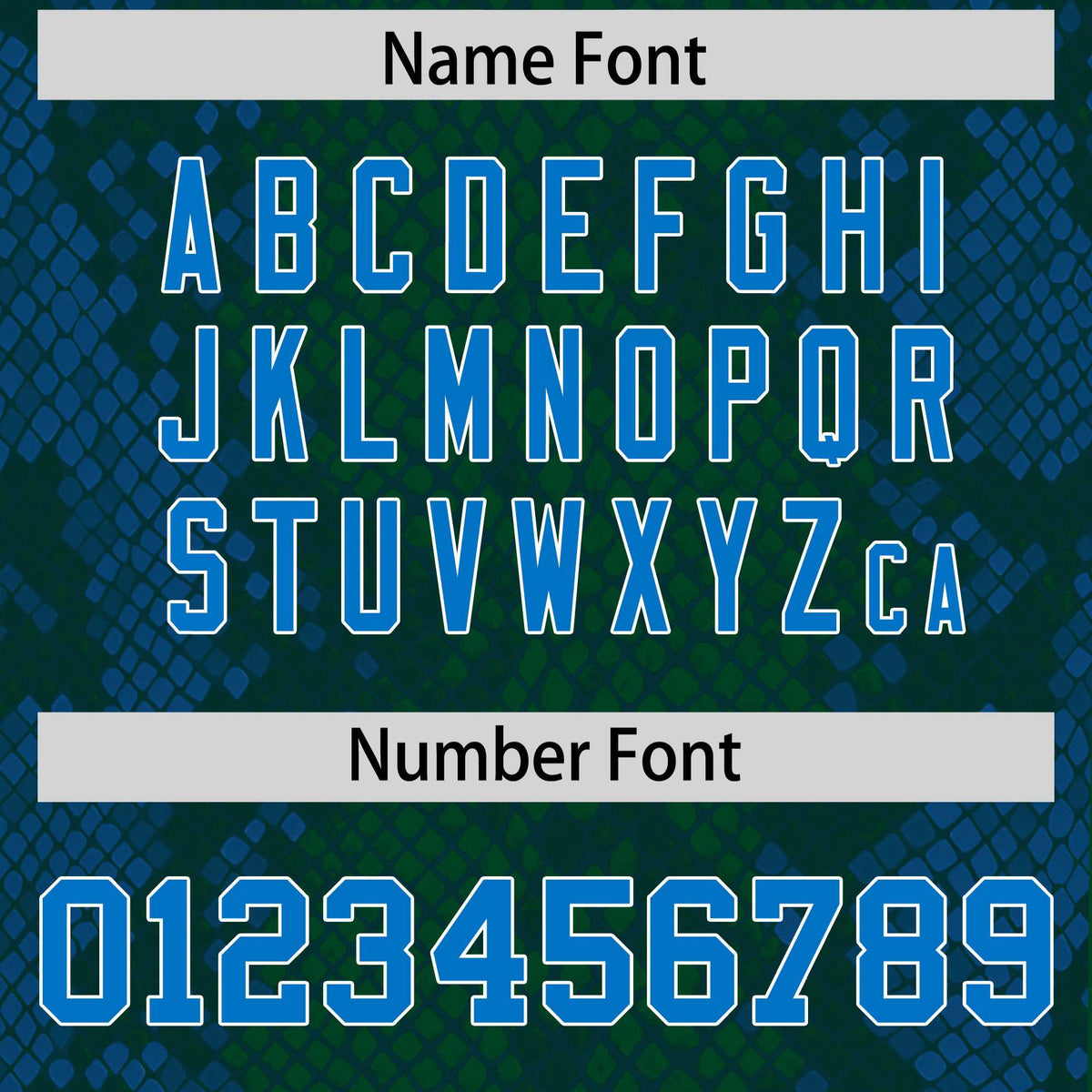 Custom Green Personalized Snakeskin Graffiti Pattern Authentic American Football Jersey