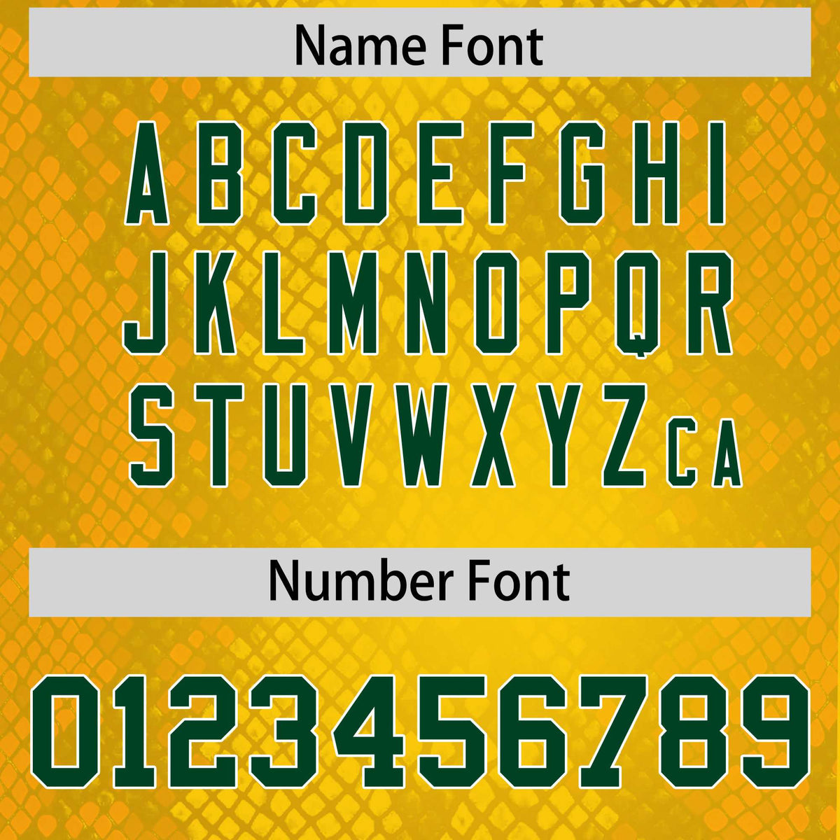 Custom Gold Personalized Snakeskin Graffiti Pattern Authentic American Football Jersey