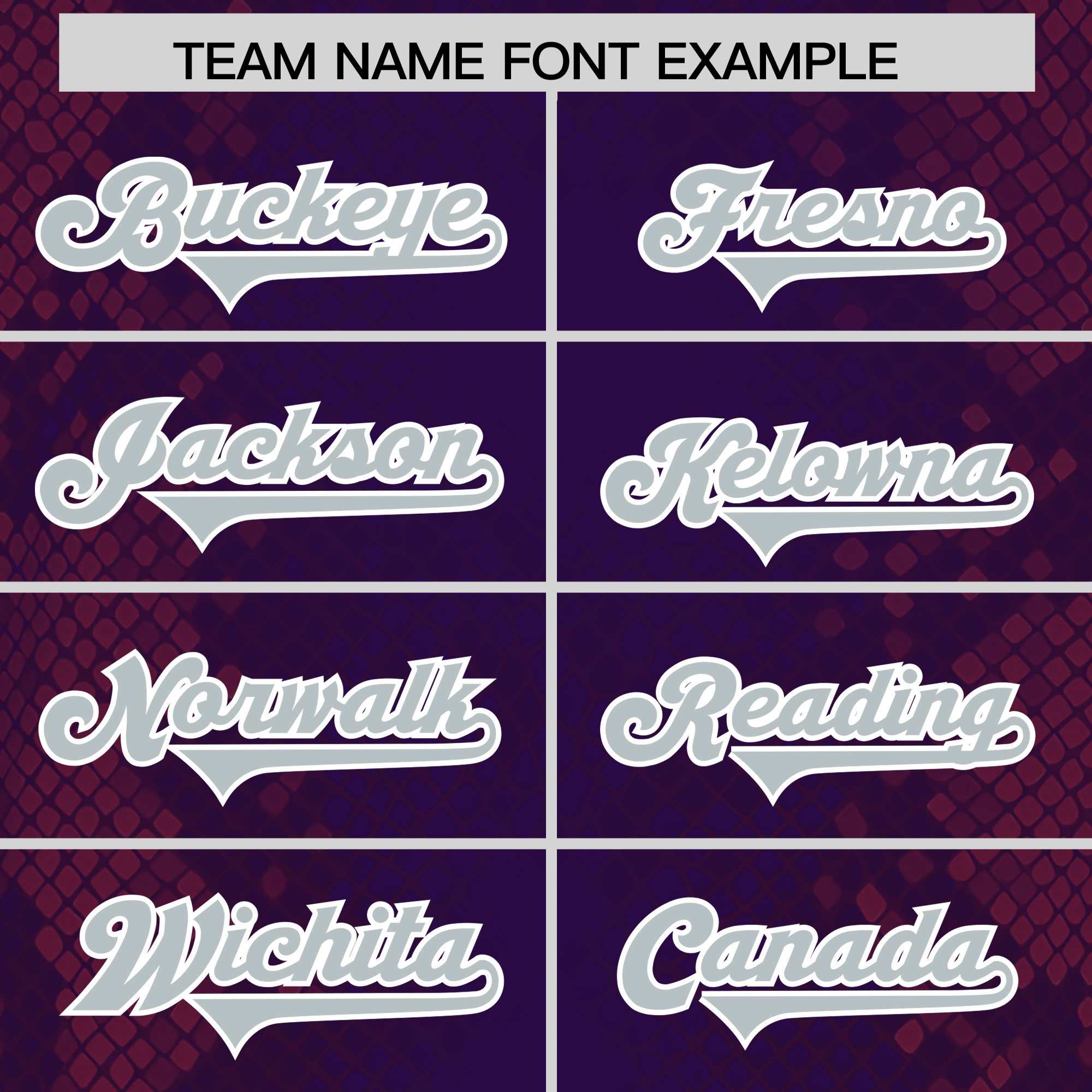 Custom Purple Personalized Snakeskin Graffiti Pattern Authentic American Football Jersey