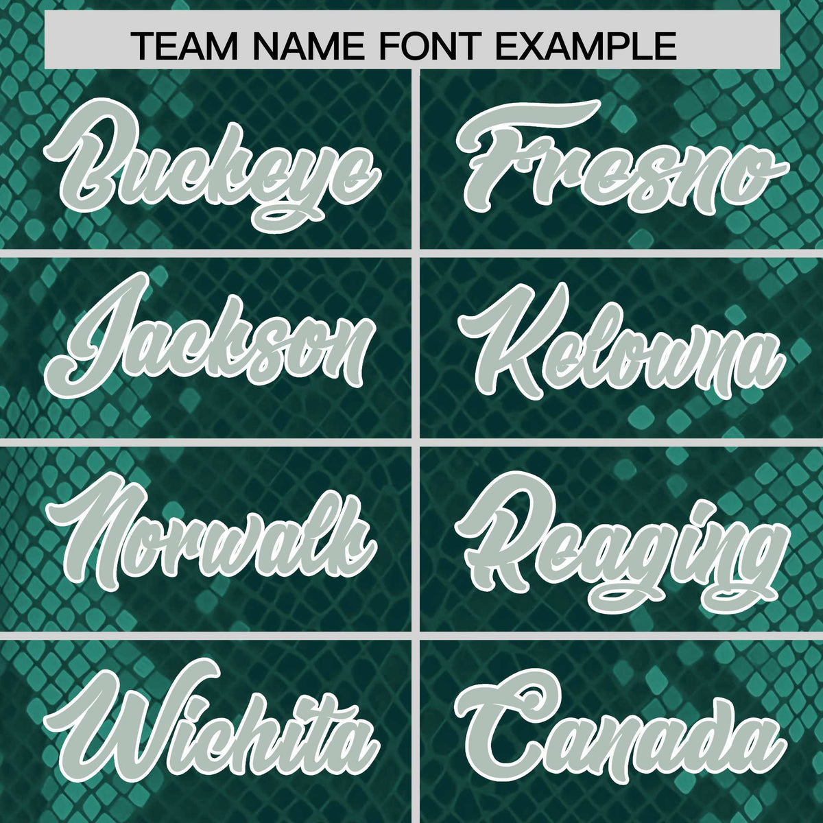 Custom Midnight Green Personalized Snakeskin Graffiti Pattern Authentic American Football Jersey