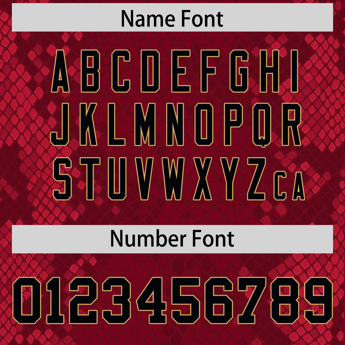 Custom Crimson Personalized Snakeskin Graffiti Pattern Authentic American Football Jersey