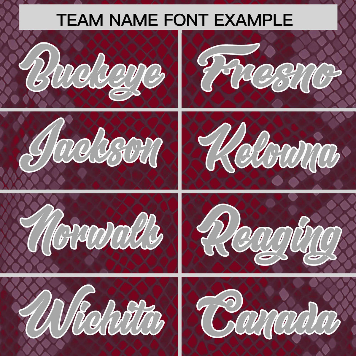 Custom Crimson Personalized Snakeskin Graffiti Pattern Authentic American Football Jersey