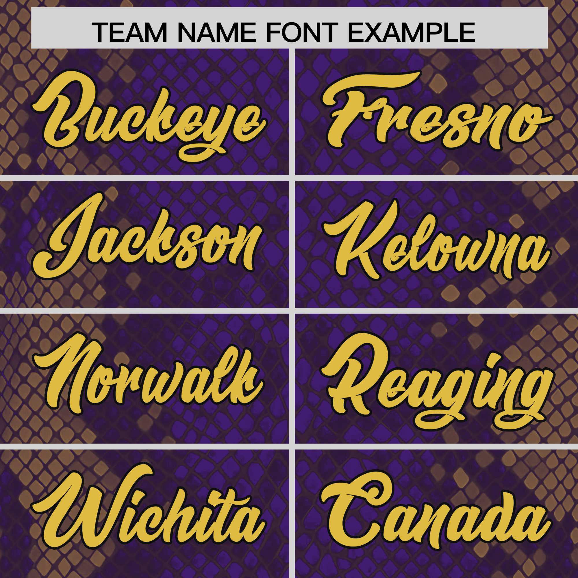 Custom Purple Personalized Snakeskin Graffiti Pattern Authentic American Football Jersey