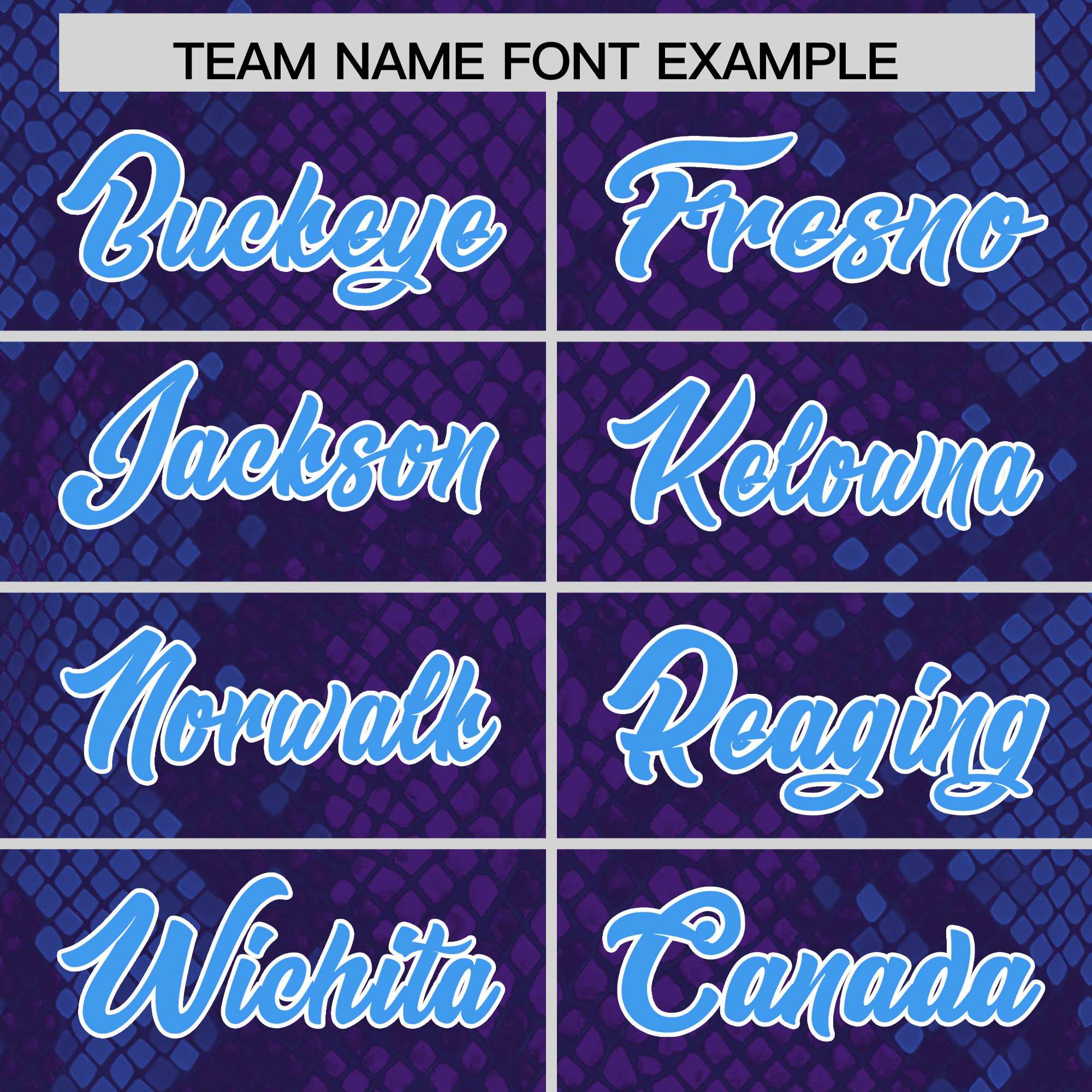 Custom Purple Personalized Snakeskin Graffiti Pattern Authentic American Football Jersey