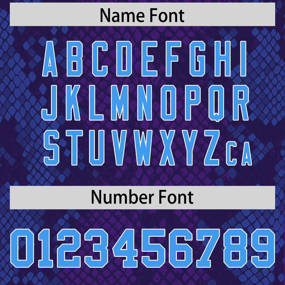 Custom Purple Personalized Snakeskin Graffiti Pattern Authentic American Football Jersey