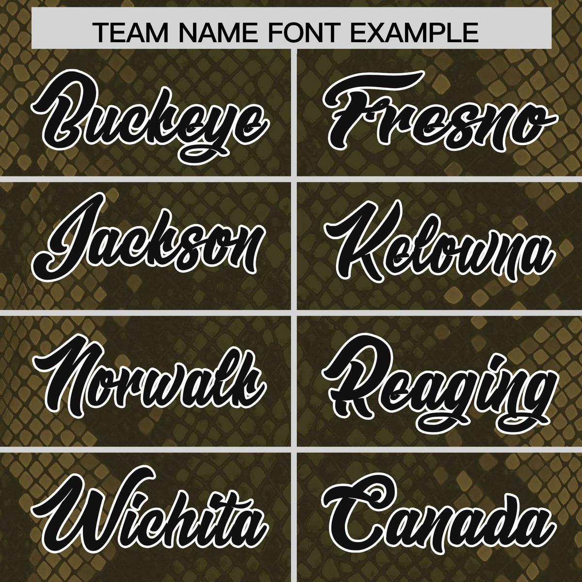 Custom Olive Personalized Snakeskin Graffiti Pattern Authentic American Football Jersey