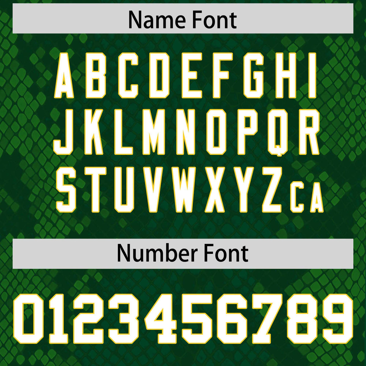 Custom Green Personalized Snakeskin Graffiti Pattern Authentic American Football Jersey