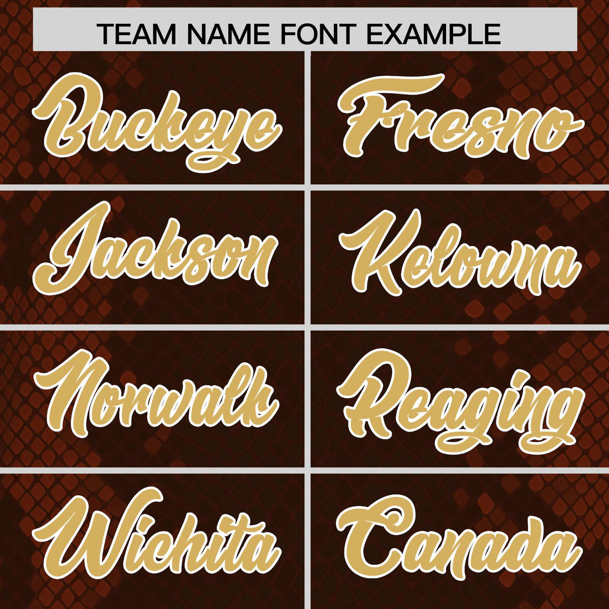 Custom Brown Personalized Snakeskin Graffiti Pattern Authentic American Football Jersey