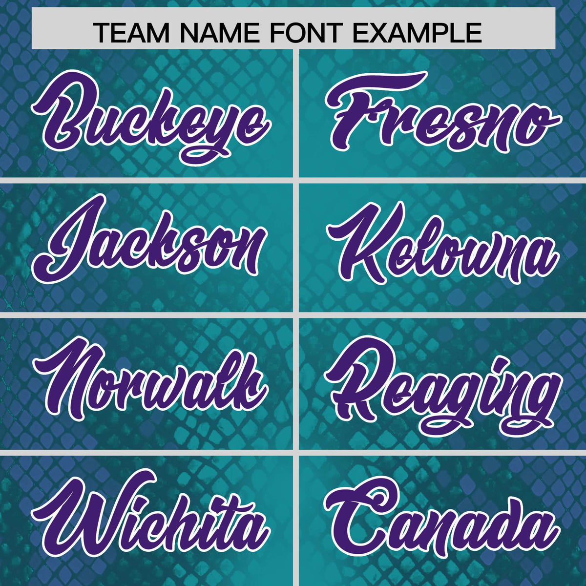 Custom Aqua Personalized Snakeskin Graffiti Pattern Authentic American Football Jersey