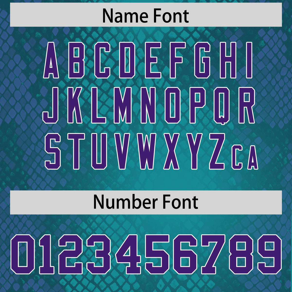 Custom Aqua Personalized Snakeskin Graffiti Pattern Authentic American Football Jersey