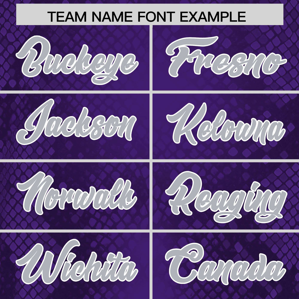 Custom Purple Personalized Snakeskin Graffiti Pattern Authentic American Football Jersey