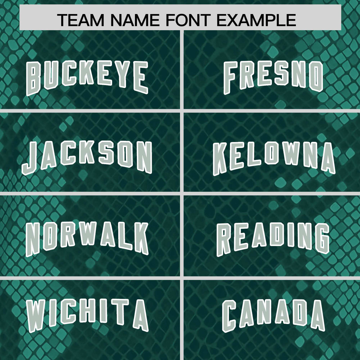 Custom Midnight Green Personalized Snakeskin Graffiti Pattern Authentic American Football Jersey