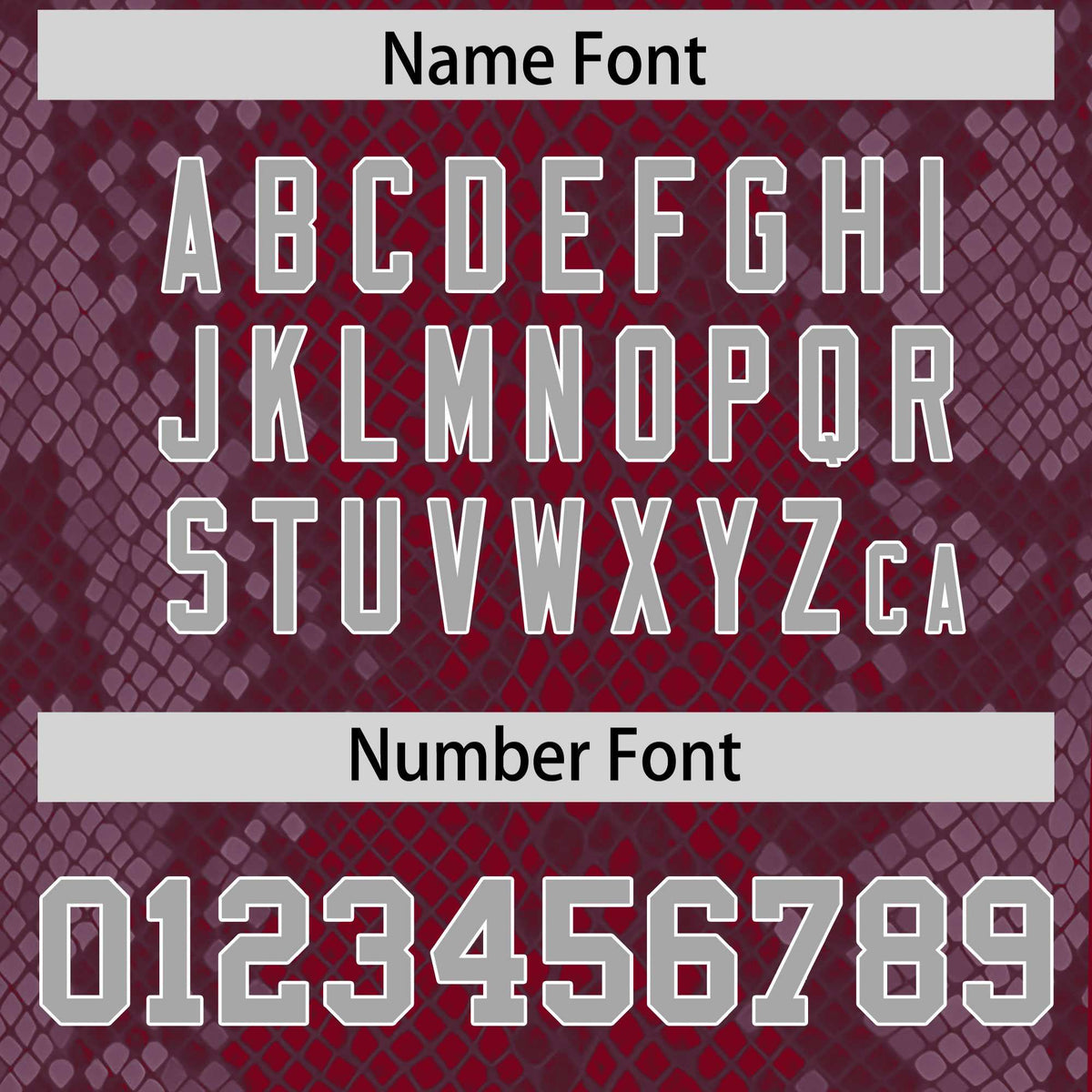 Custom Crimson Personalized Snakeskin Graffiti Pattern Authentic American Football Jersey