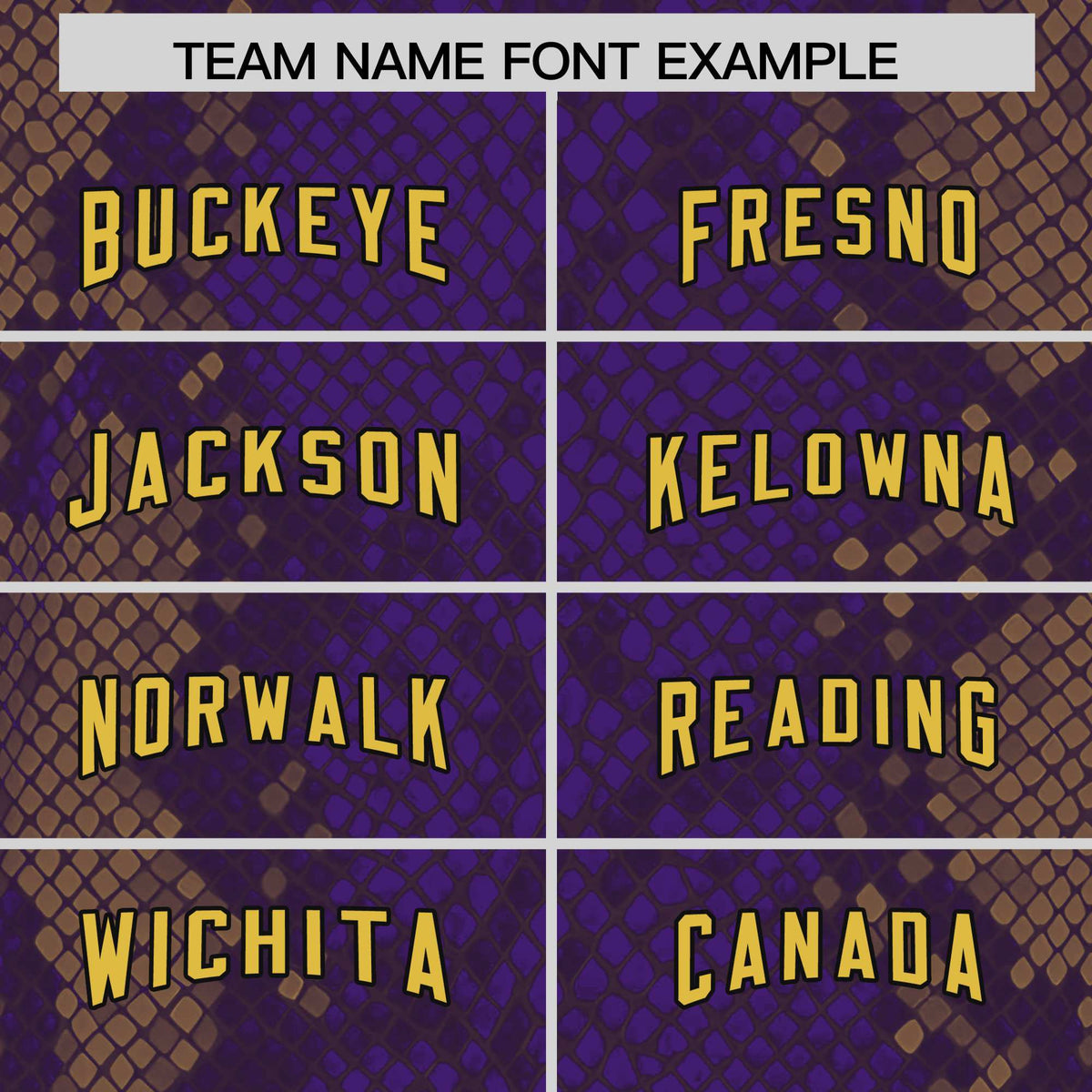 Custom Purple Personalized Snakeskin Graffiti Pattern Authentic American Football Jersey