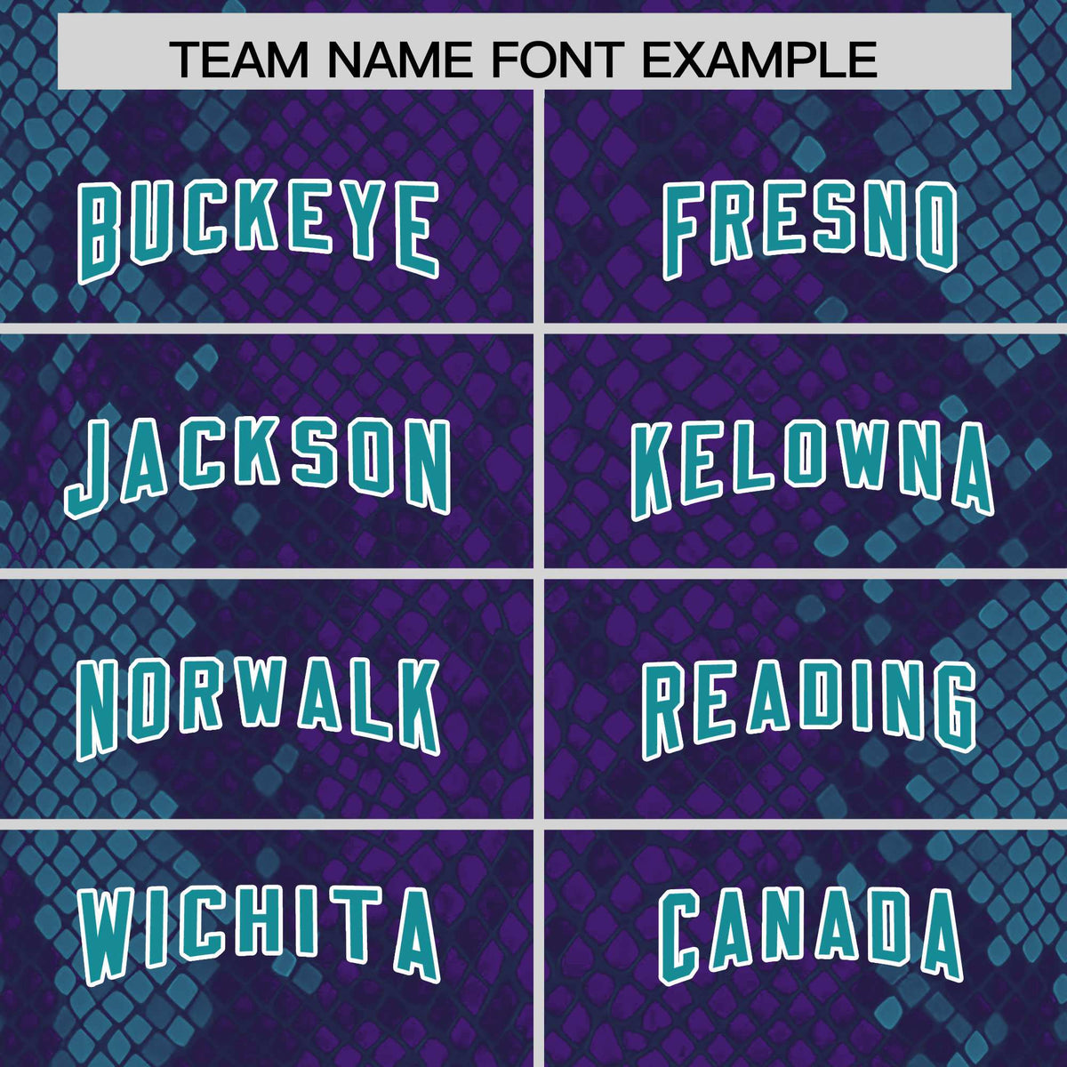 Custom Purple Personalized Snakeskin Graffiti Pattern Authentic American Football Jersey