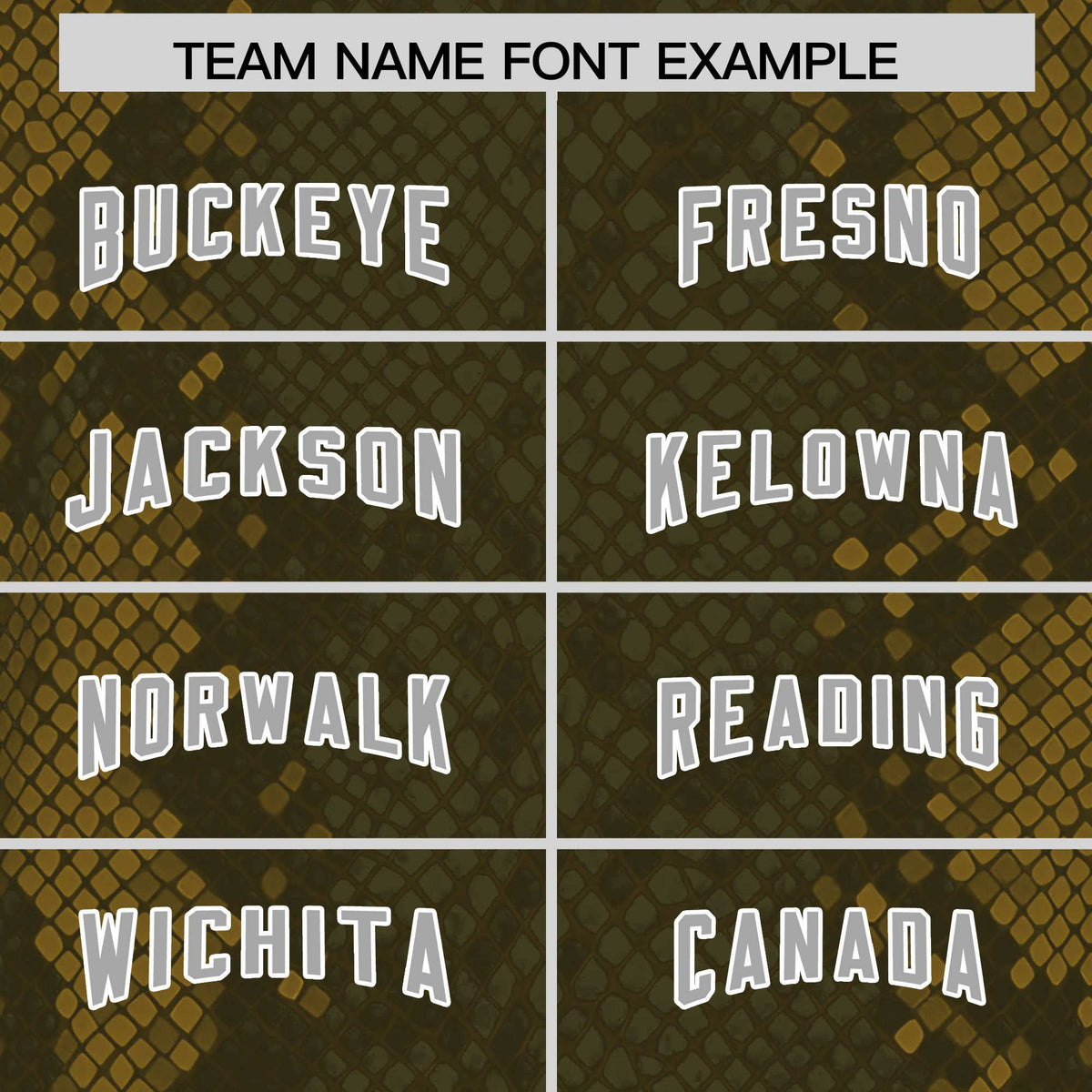 Custom Olive Personalized Snakeskin Graffiti Pattern Authentic American Football Jersey