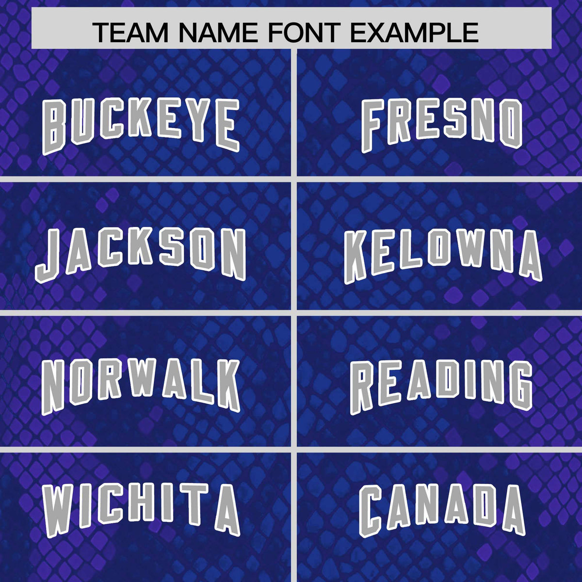 Custom Royal Personalized Snakeskin Graffiti Pattern Authentic American Football Jersey