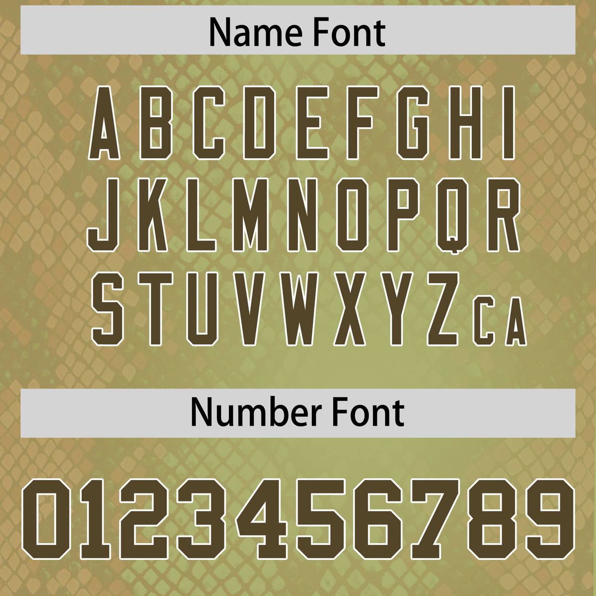 Custom Champagne Personalized Snakeskin Graffiti Pattern Authentic American Football Jersey