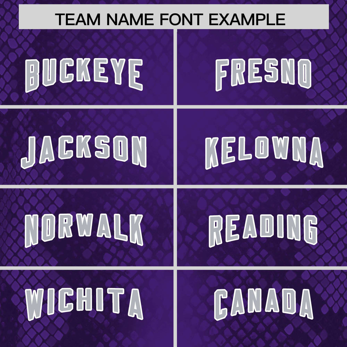 Custom Purple Personalized Snakeskin Graffiti Pattern Authentic American Football Jersey