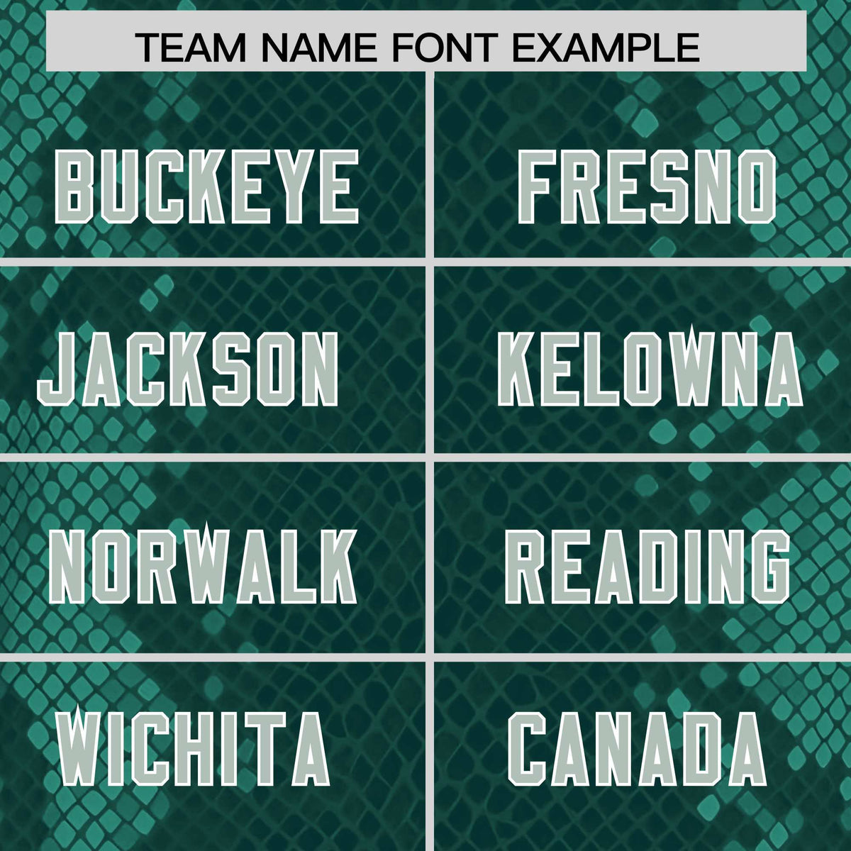 Custom Midnight Green Personalized Snakeskin Graffiti Pattern Authentic American Football Jersey